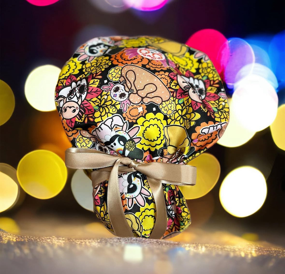 Calavera y hojaldra